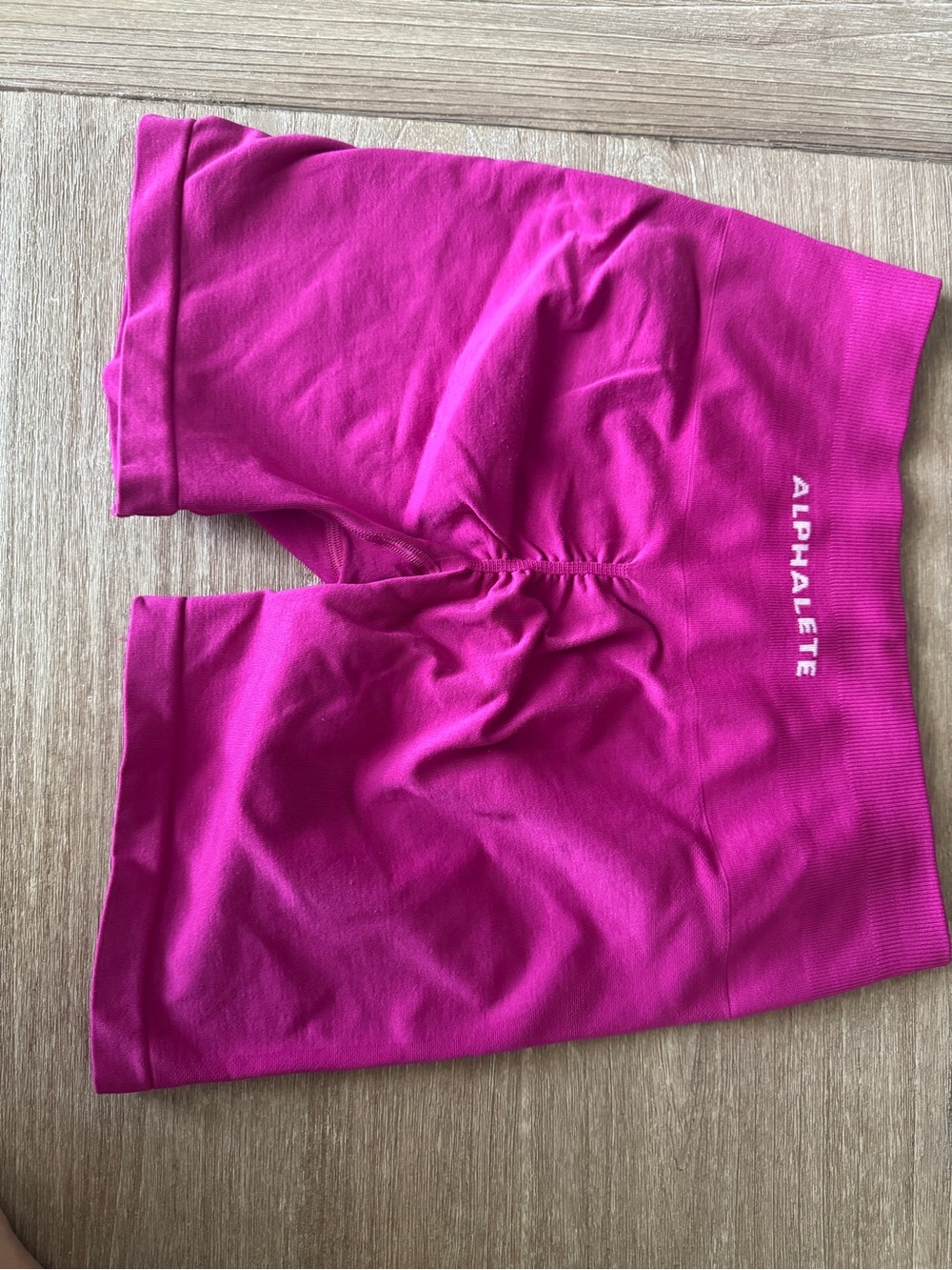 Alphalete Hot Pink Athletic Compression Shorts